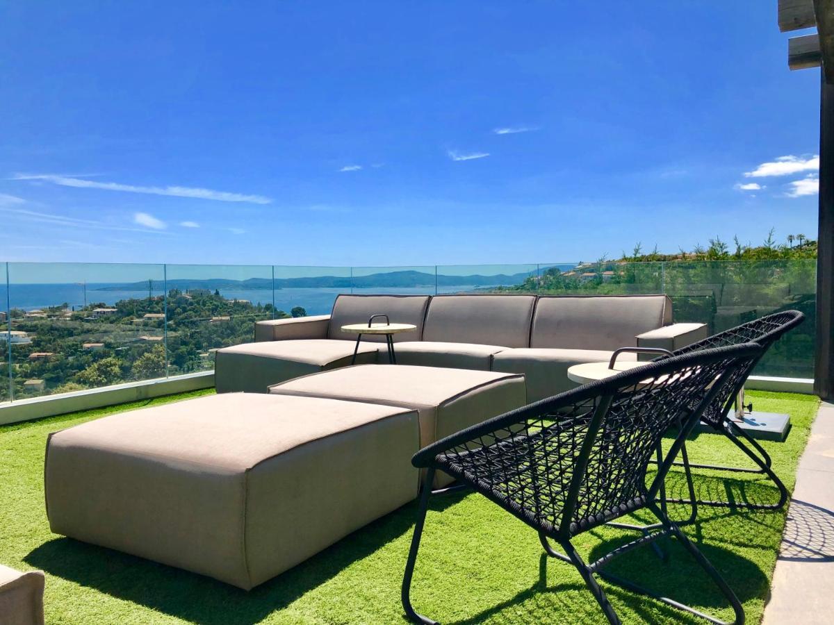 Vue Panoramique Sur La Baie De St Tropez Villa Les Issambres Buitenkant foto