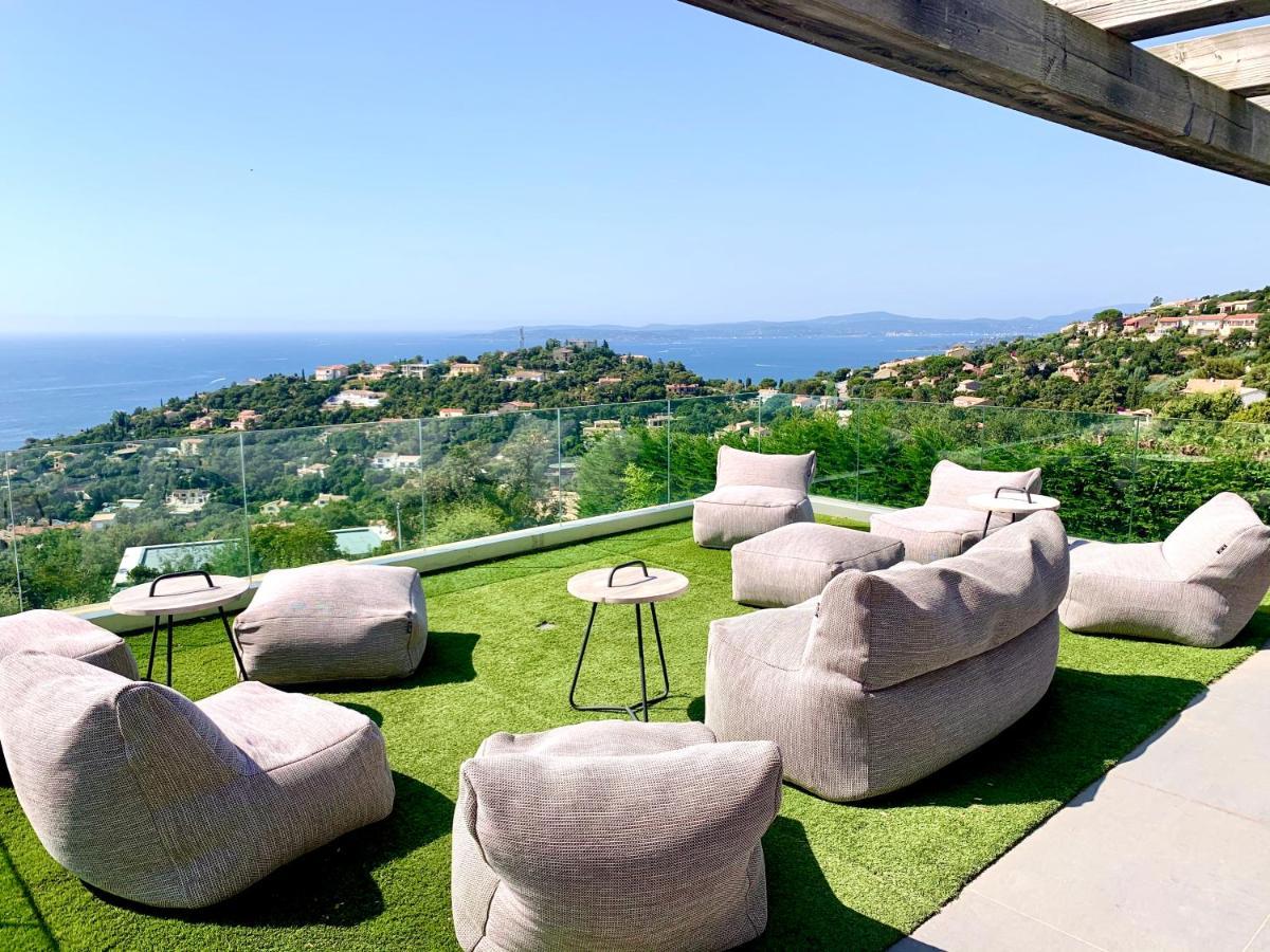 Vue Panoramique Sur La Baie De St Tropez Villa Les Issambres Buitenkant foto