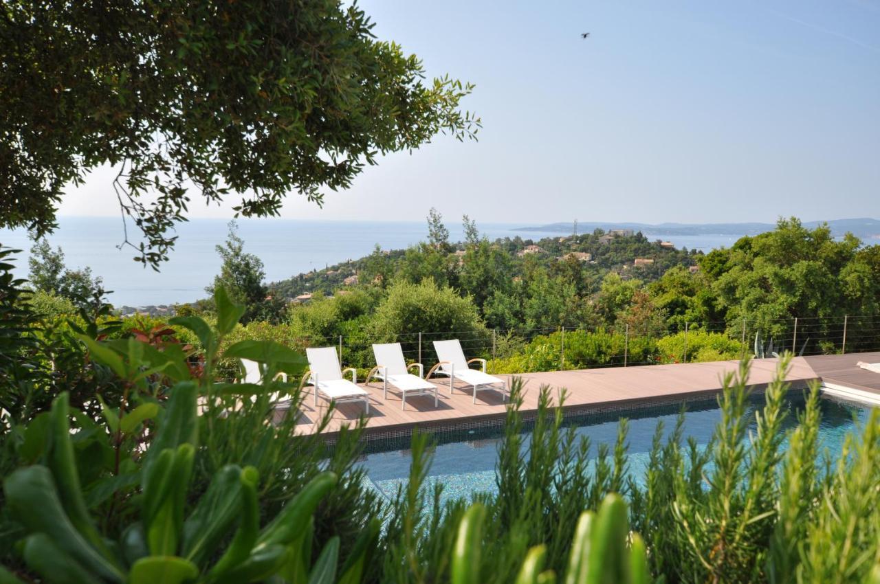Vue Panoramique Sur La Baie De St Tropez Villa Les Issambres Buitenkant foto